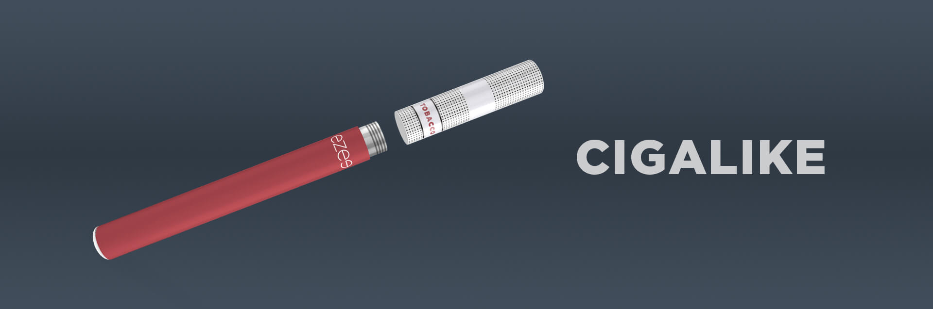 ezee e-cigarette starter set kit vape cigalike disposable cartridges filters no nicotine