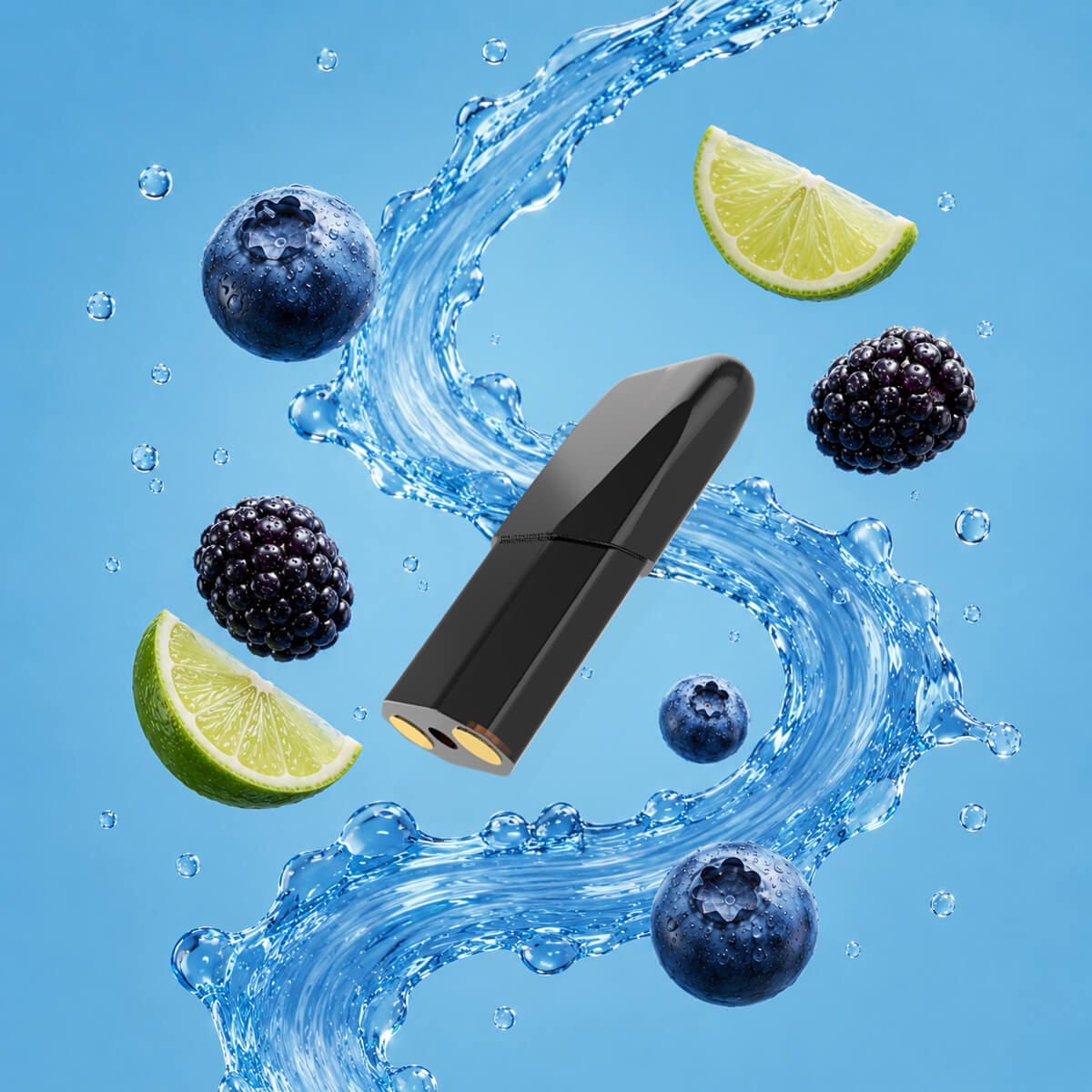 Ezee Next Disposable Pods Blue Razz Nicotine Free (2-Pack)