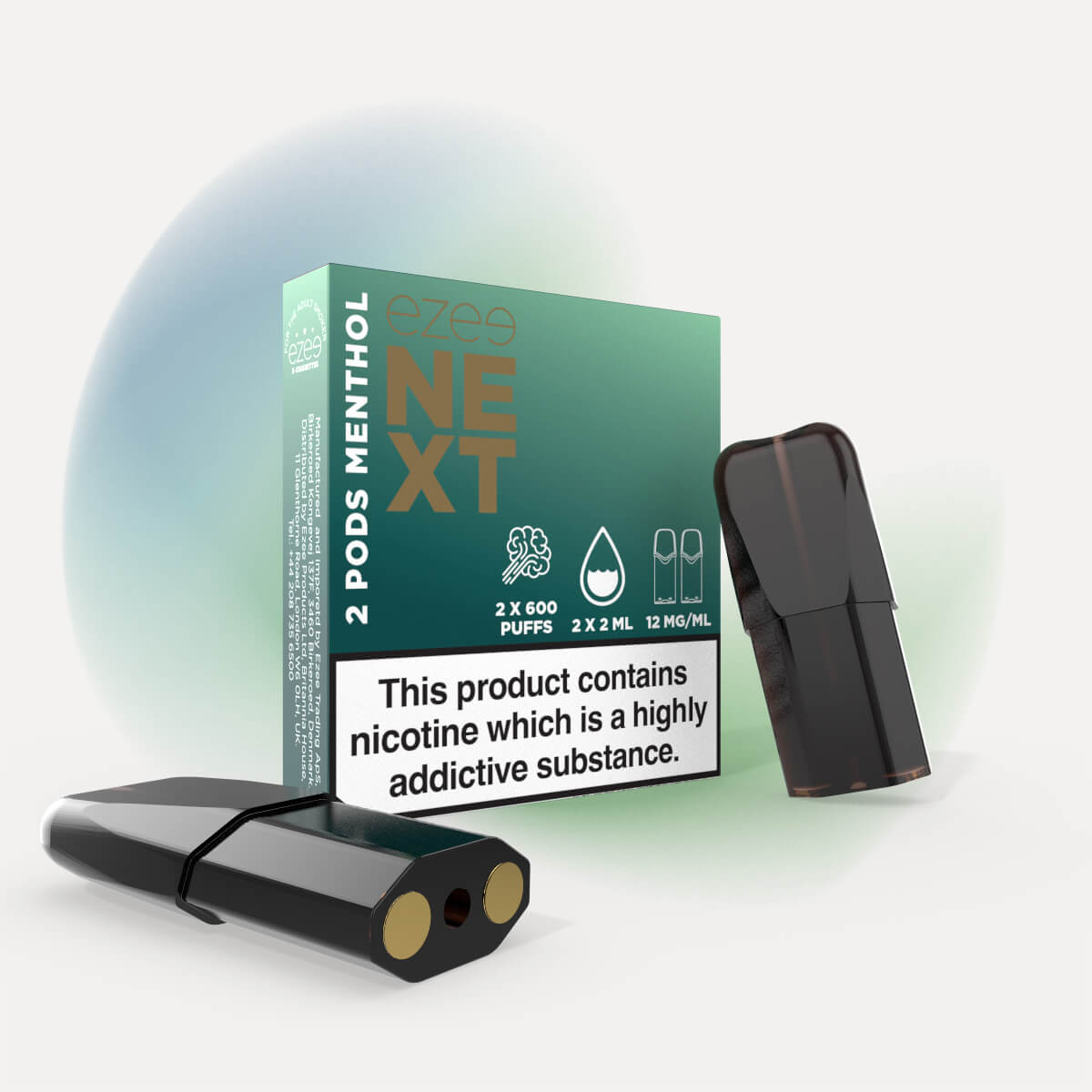 Ezee Next Pod Starter Kit Blue - Menthol 12mg