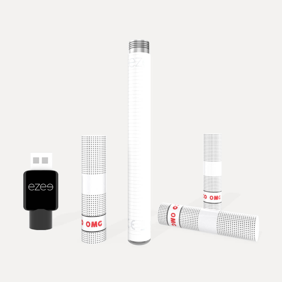 Ezee Cigalike Kit White - Tobacco Nicotine Free