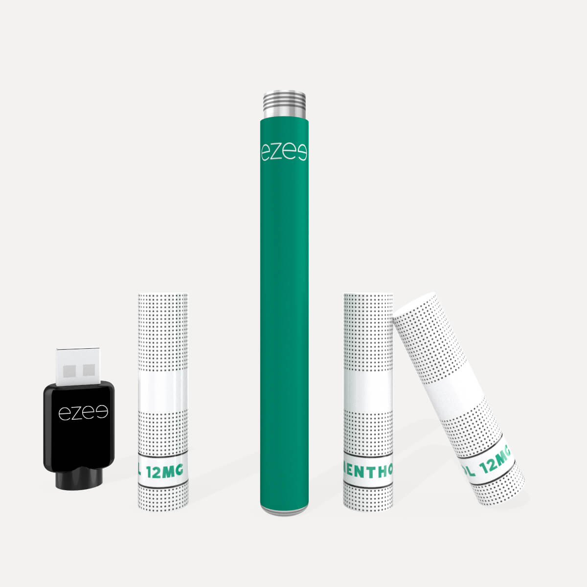Ezee Cigalike Starter Kit Green - Menthol 12mg