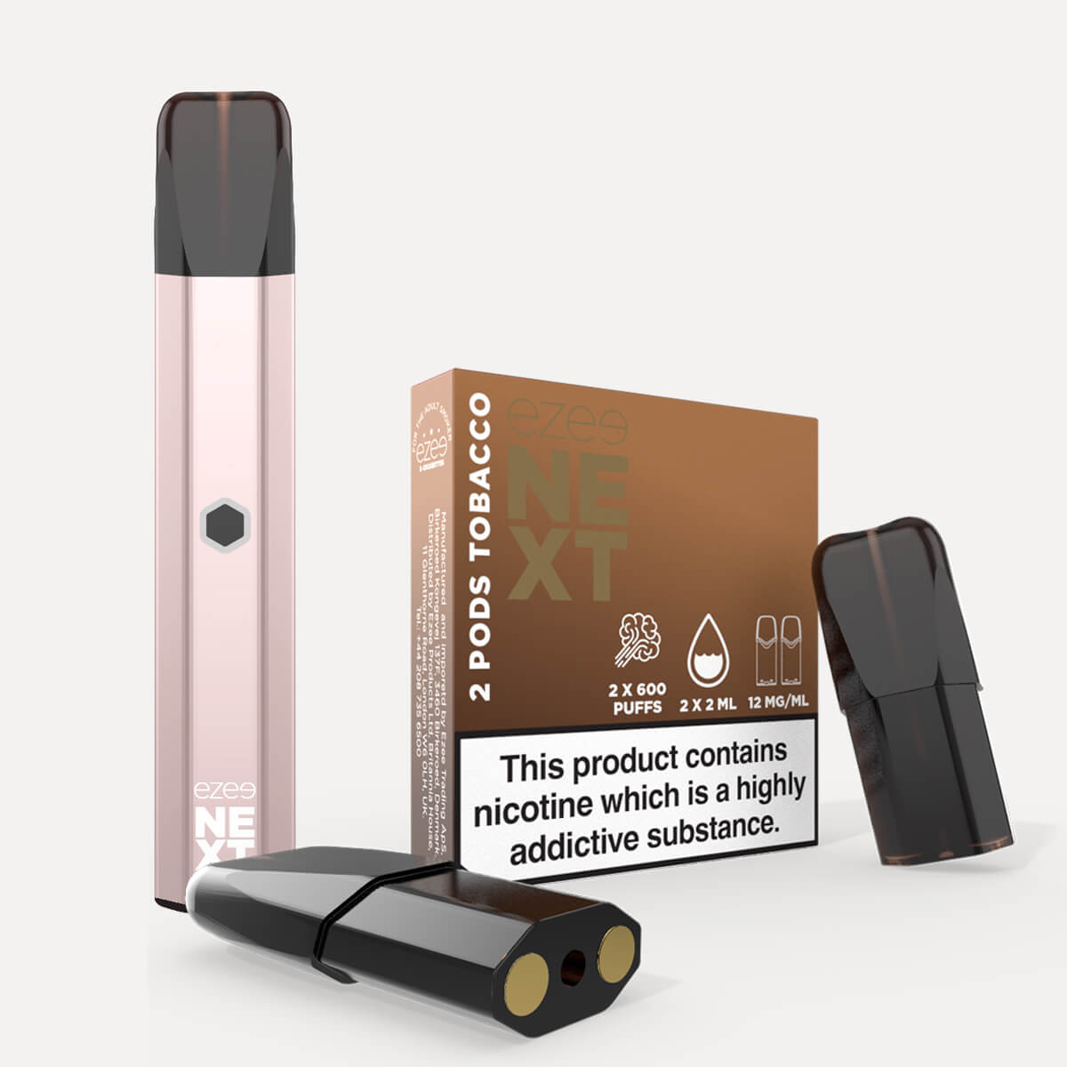 Ezee Next Puff Bar Kit Beige - Tobacco 12mg