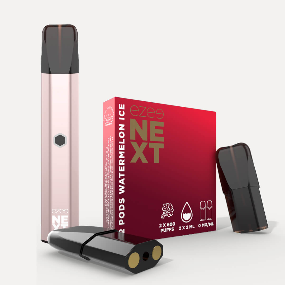 Ezee Next Pod Kit Beige - Watermelon Ice Nicotine Free