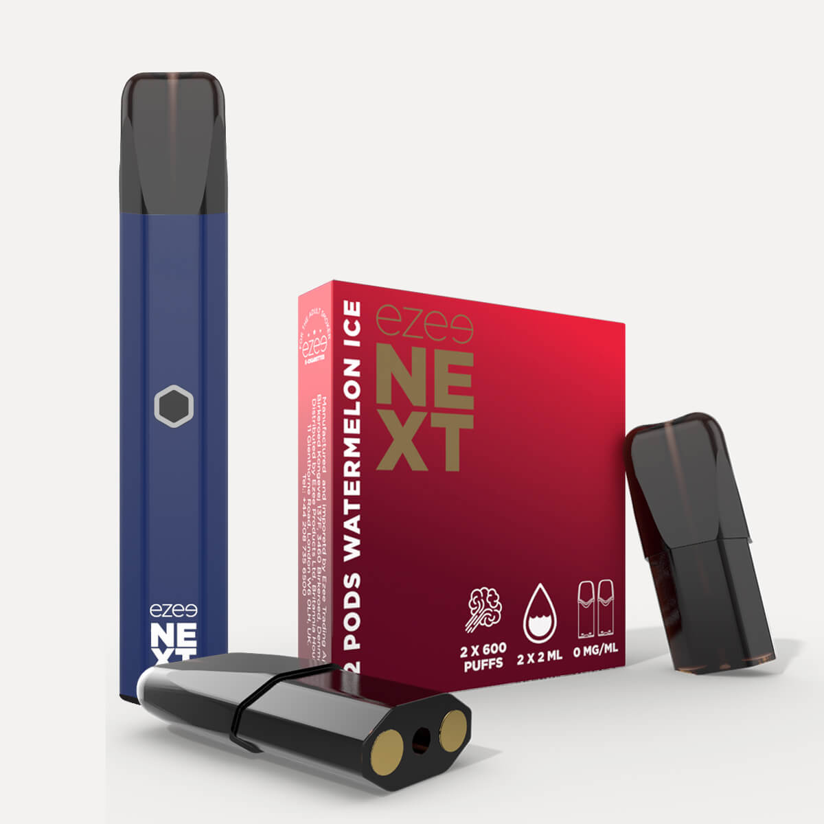 Ezee Next Pod Starter Kit Blue - Watermelon Ice 0mg