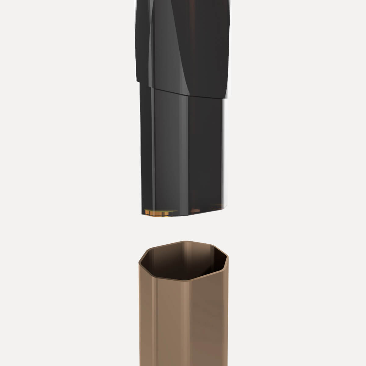 Ezee Next Pod Kit Brown - Peach Ice Nicotine Free