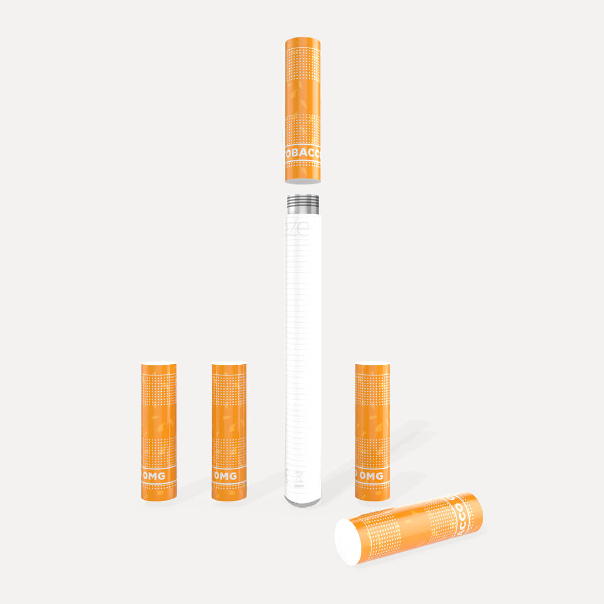 Realistic White Vape That Looks Like a Cigarette