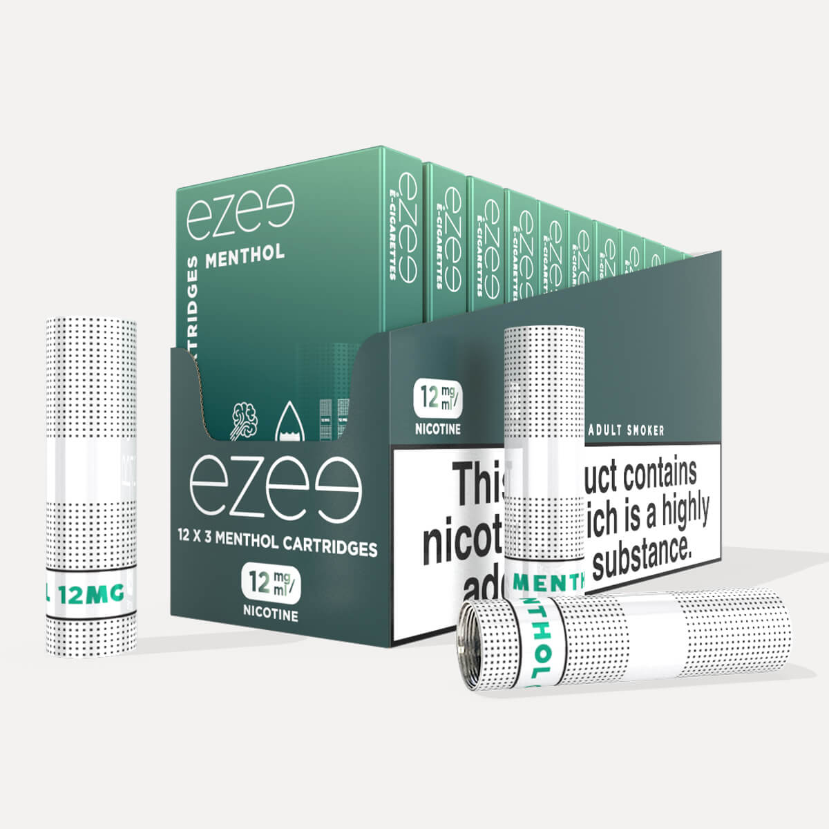 Menthol Cigalike Refills 12mg/ml 36 pcs.