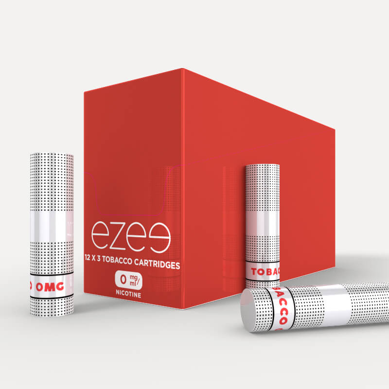 Ezee Cigalike Cartridges Tobacco Nicotine free 36 pcs.