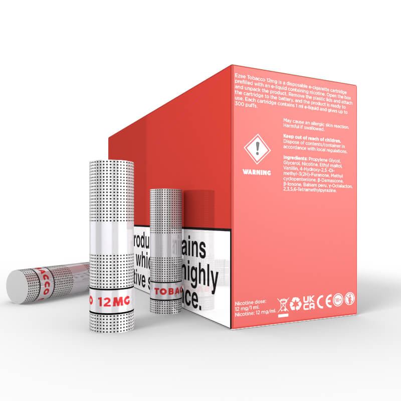 Disposable Cartridges Tobacco 12mg/ml Nicotine 36 pcs.