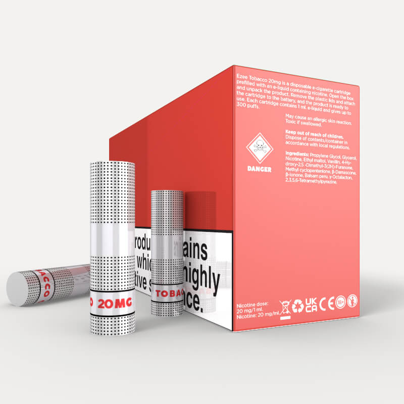 Ezee Cartridges Tobacco 20mg/ml (x36)
