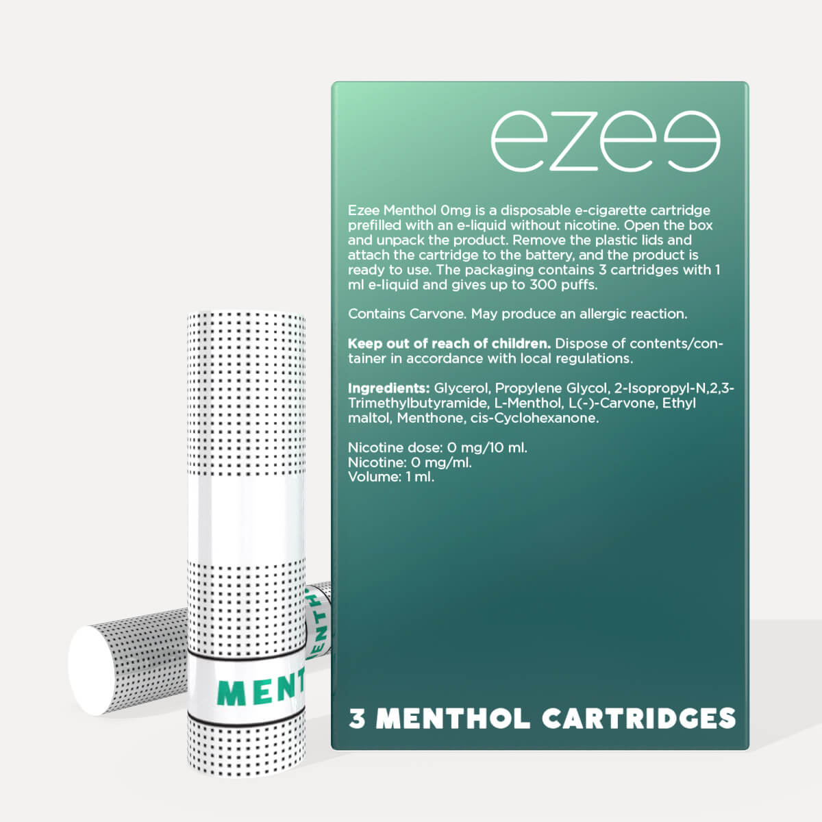 Ezee Cigalike Kit Red - Menthol Nicotine Free