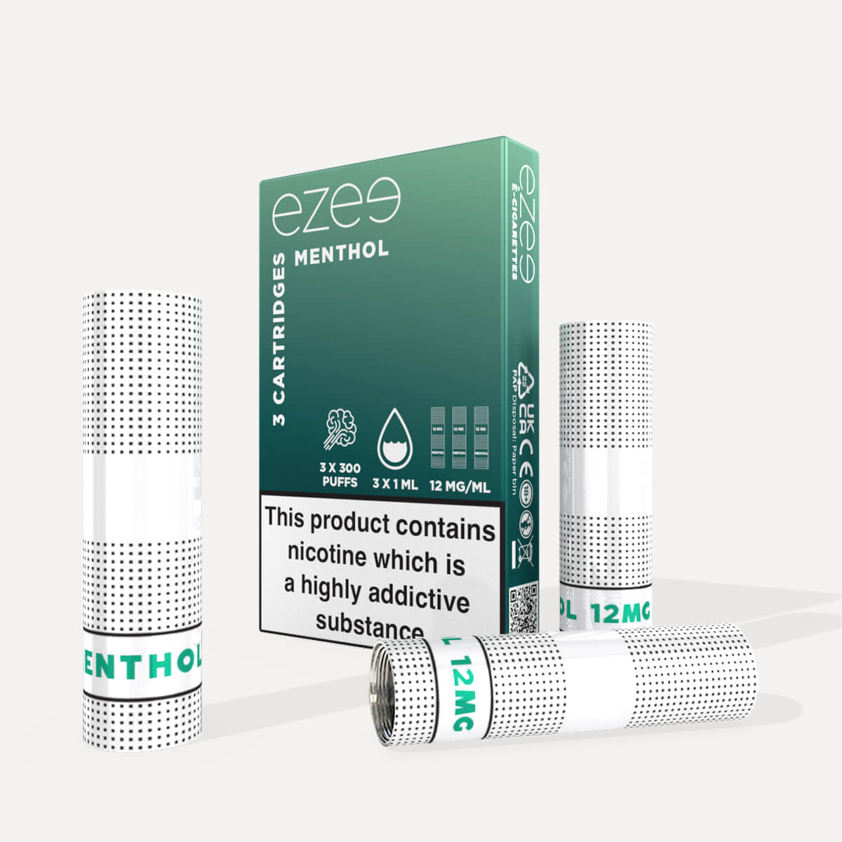 Ezee Cigalike Starter Kit White - Menthol 12mg