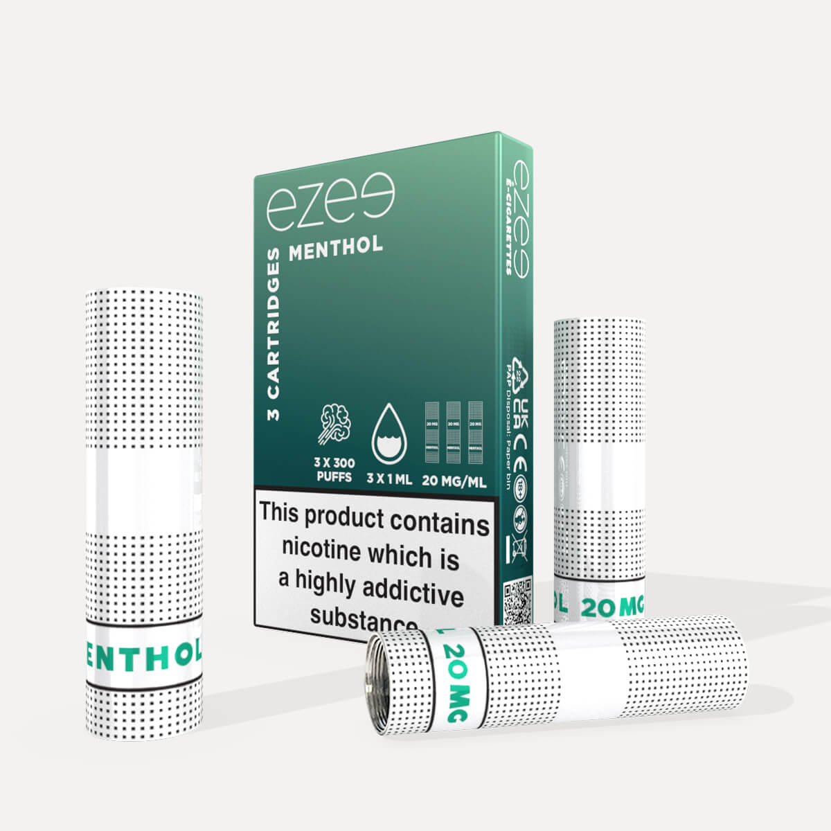 Ezee Starterset White - Menthol 20mg