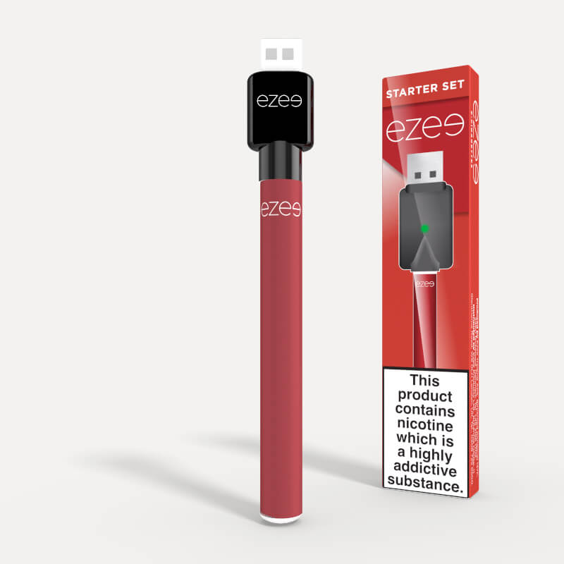 Battery (Red) & USB (without cartridges)