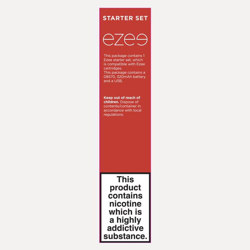 Battery (Red) & USB (without cartridges)