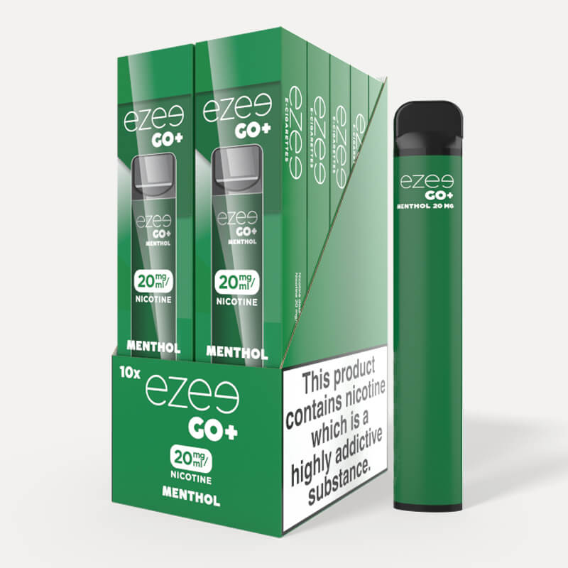 Ezee Go+ Disposable Vape Menthol 20mg/ml Nicotine 10 pcs.