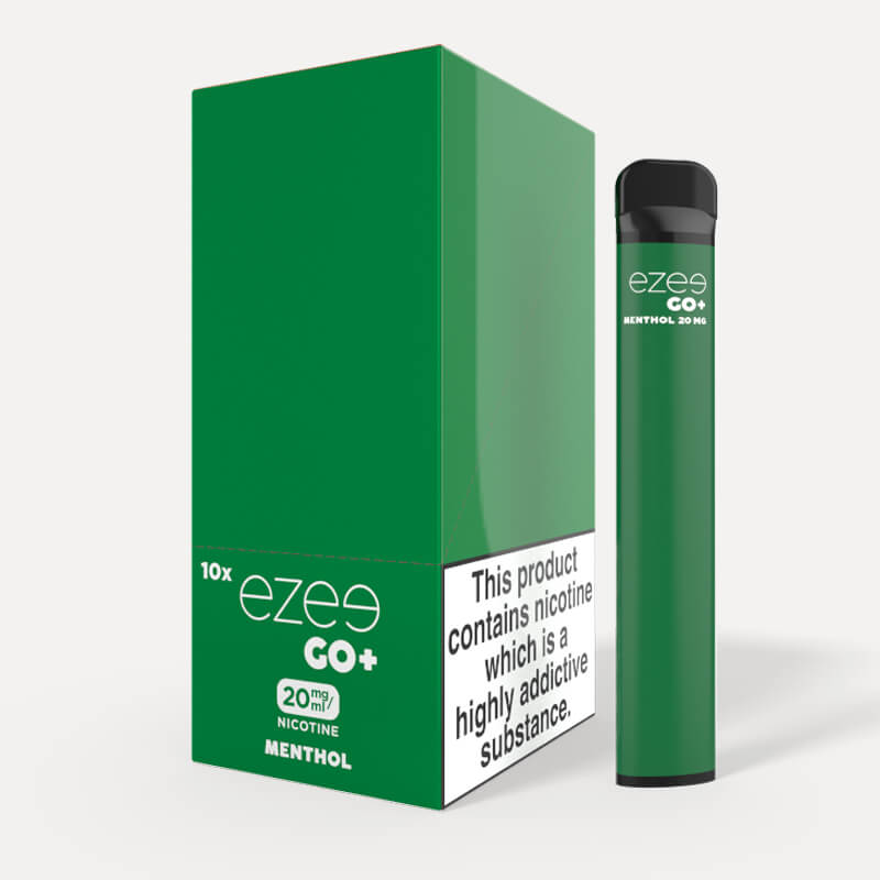 Ezee Go+ Disposable Vape Menthol 20mg/ml Nicotine 10 pcs.