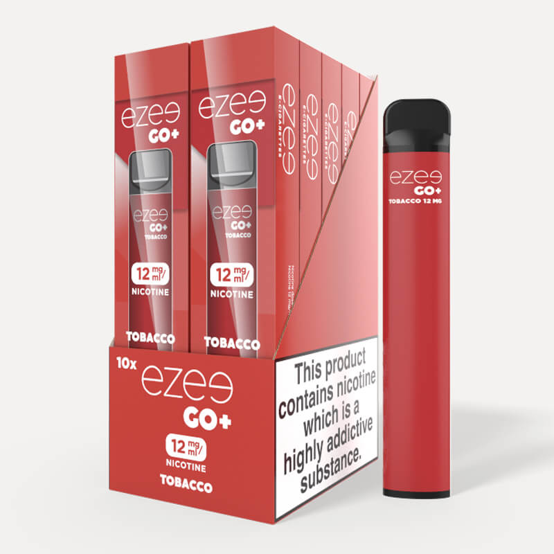 Ezee Go+ Disposable Vape Tobacco 12mg/ml Nicotine 10 pcs.