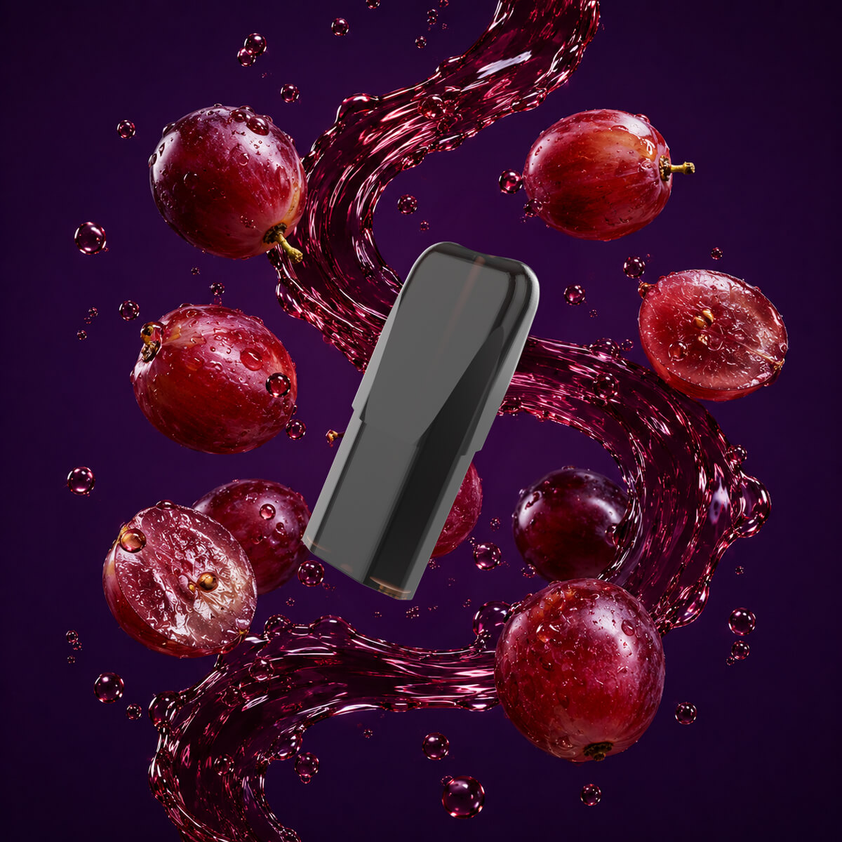 Ezee Next Pod Kit Brown - Grape Ice Nicotine Free