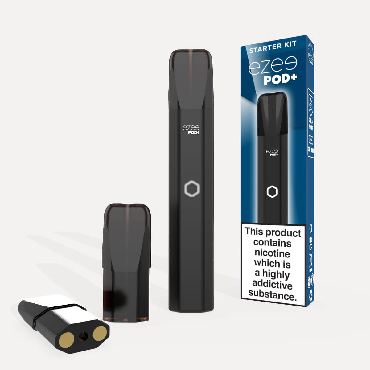 Ezee POD+ Kit in Black (No pods included)