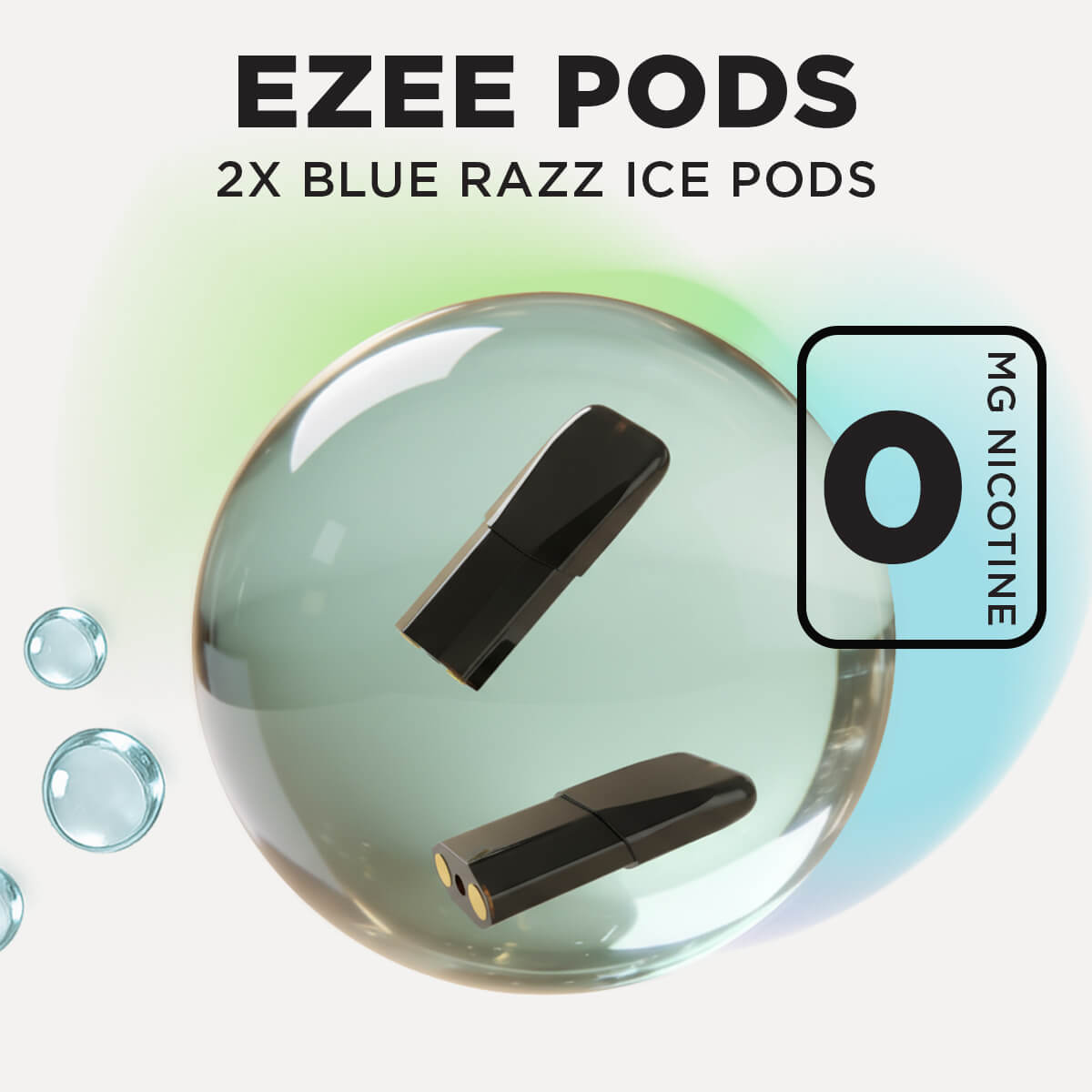 Ezee Next Disposable Pods Blue Razz Nicotine Free (2-Pack)
