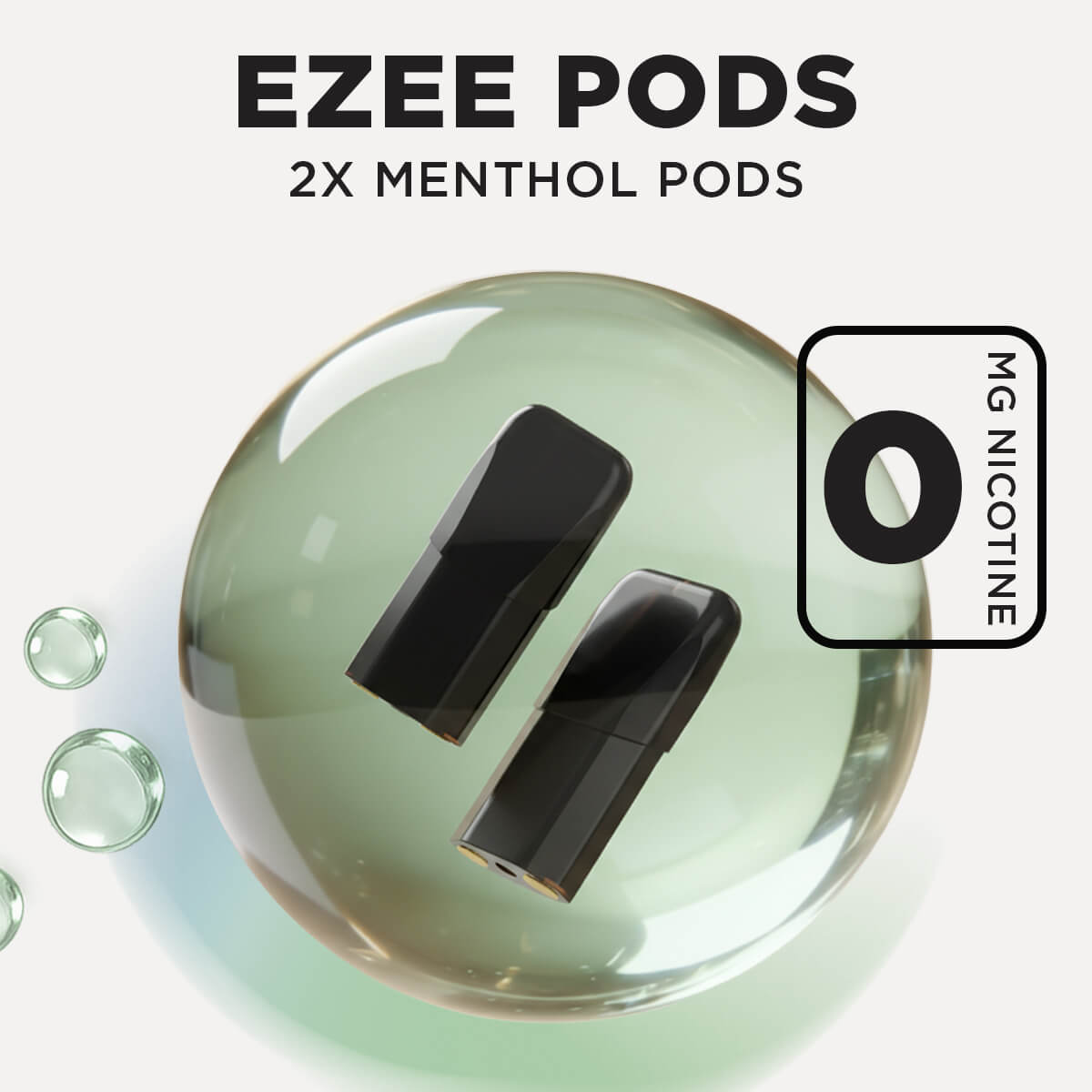 Ezee Next Disposable Pods Menthol Nicotine Free (2-Pack)