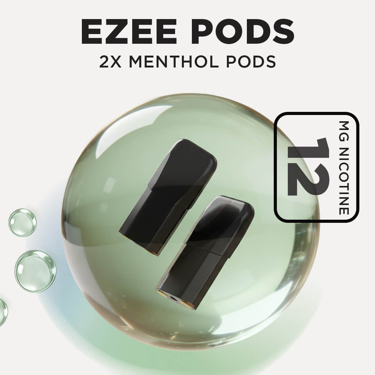 Ezee Disposable Pods Menthol 12mg Nicotine (2-Pack)