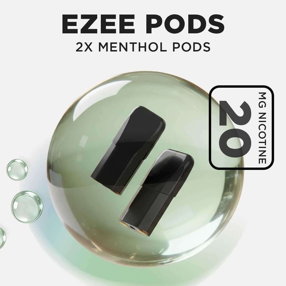 Ezee Disposable Pods Menthol 20mg Nicotine (2-Pack)