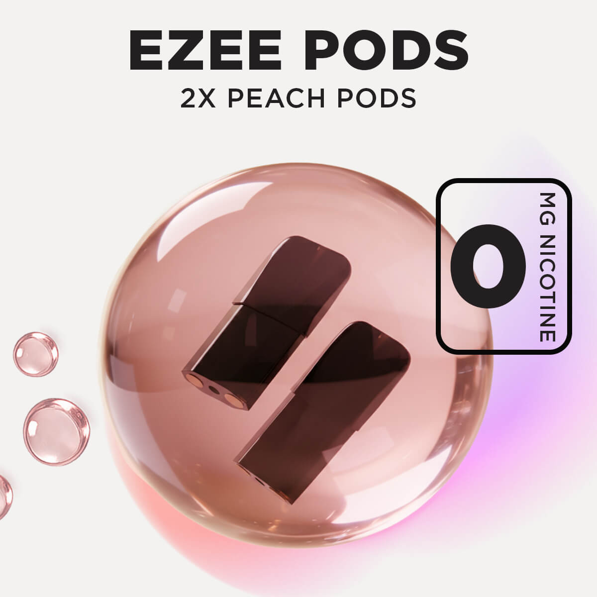 Ezee Next Disposable Pods Peach Ice Nicotine Free (2-Pack)