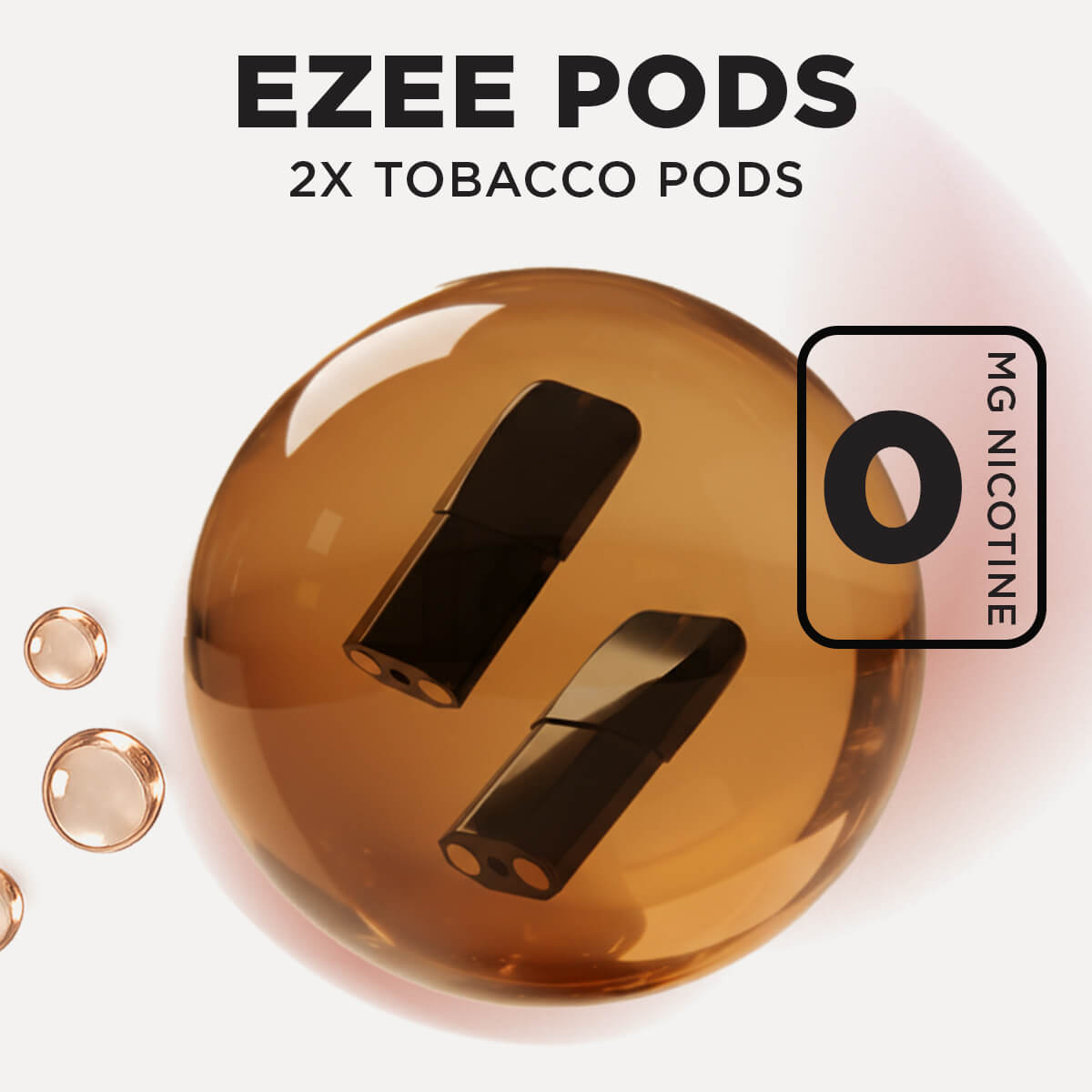 Ezee Next Disposable Pods Tobacco Nicotine Free (2-Pack)