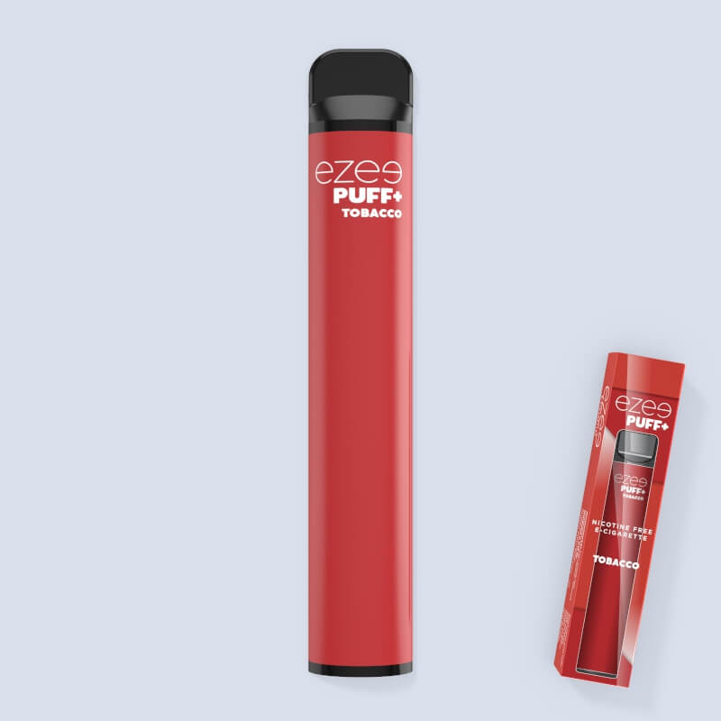 disposable vape pen tobacco e-cigarette nicotine free ezee puff+