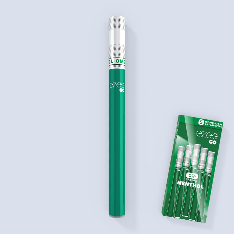 ezee go disposable e-cigarette menthol flavor no nicotine