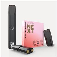 Ezee Next Pod Kit Black - Peach Ice Nicotine Free