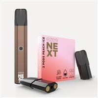 Ezee Next Pod Starter Kit Brown - Peach Ice 0mg