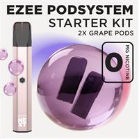 Ezee Next Pod Starter Kit Beige - Grape Ice 0mg