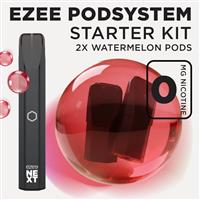 Ezee Next Puff Bar Kit Black - Watermelon Ice 0mg
