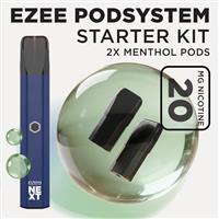 Ezee Next Pod Starter Kit Blue - Menthol 20mg