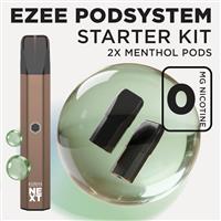Ezee Next Pod Starter Kit Brown - Menthol 0mg