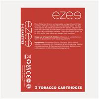 Ezee Cigalike Cartridges Tobacco Nicotine free 3 pcs.
