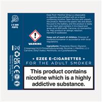 Ezee Pods Menthol 12mg/ml Nicotine 2 pcs.
