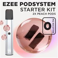 Ezee Next Pod Starter Kit Silver - Peach Ice 0mg