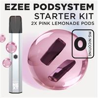 Ezee Next Pod Kit Silver - Pink Lemonade Nicotine Free