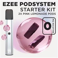 Ezee Next Pod Starter Kit Silver - Pink Lemonade 0mg