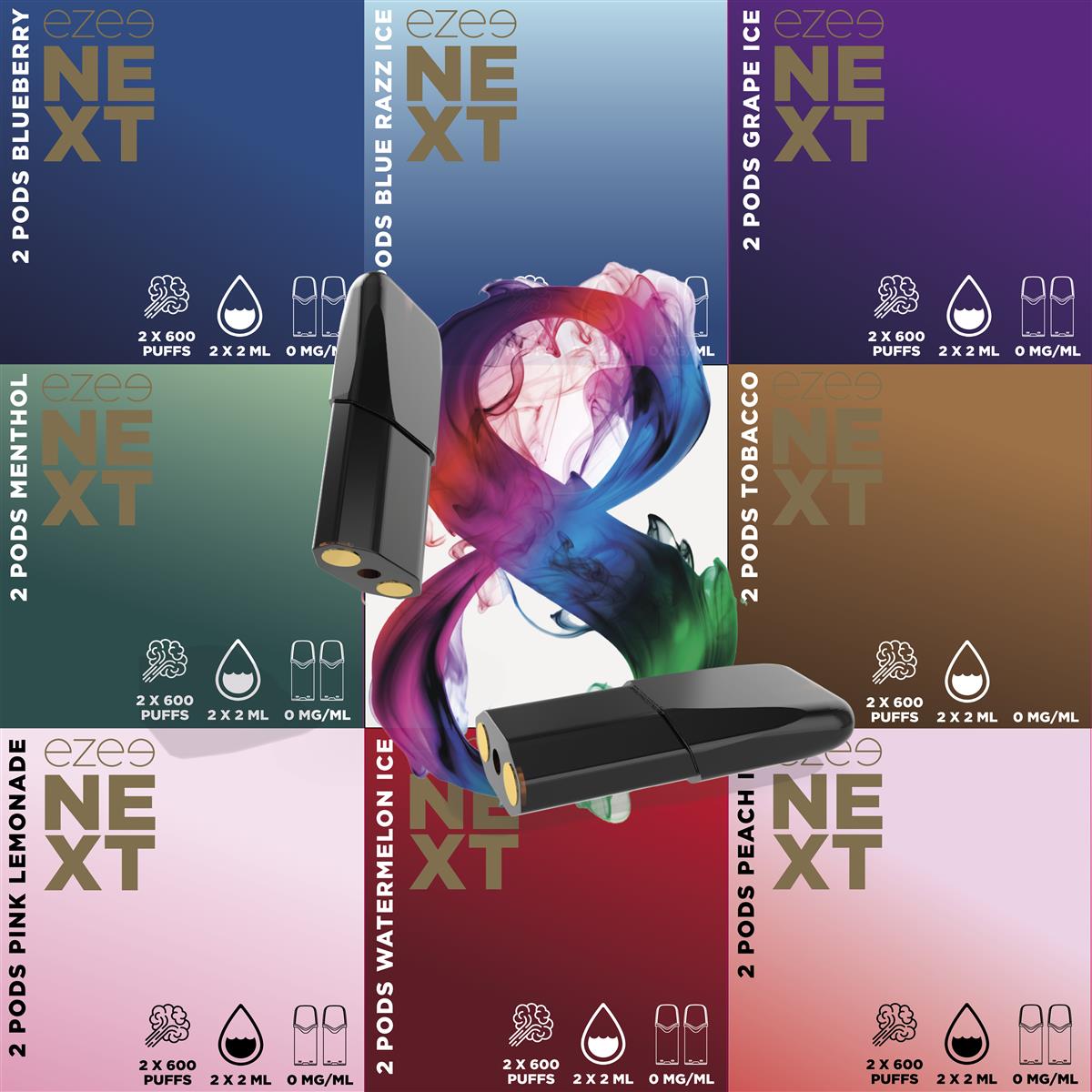 Ezee Next Disposable Pods Taster Pack