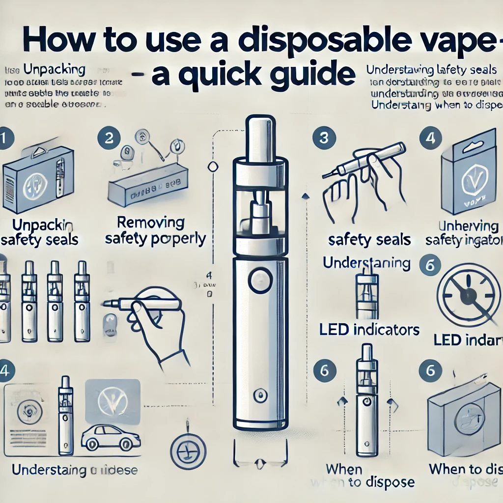 How to Use a Disposable Vape – A Quick Guide