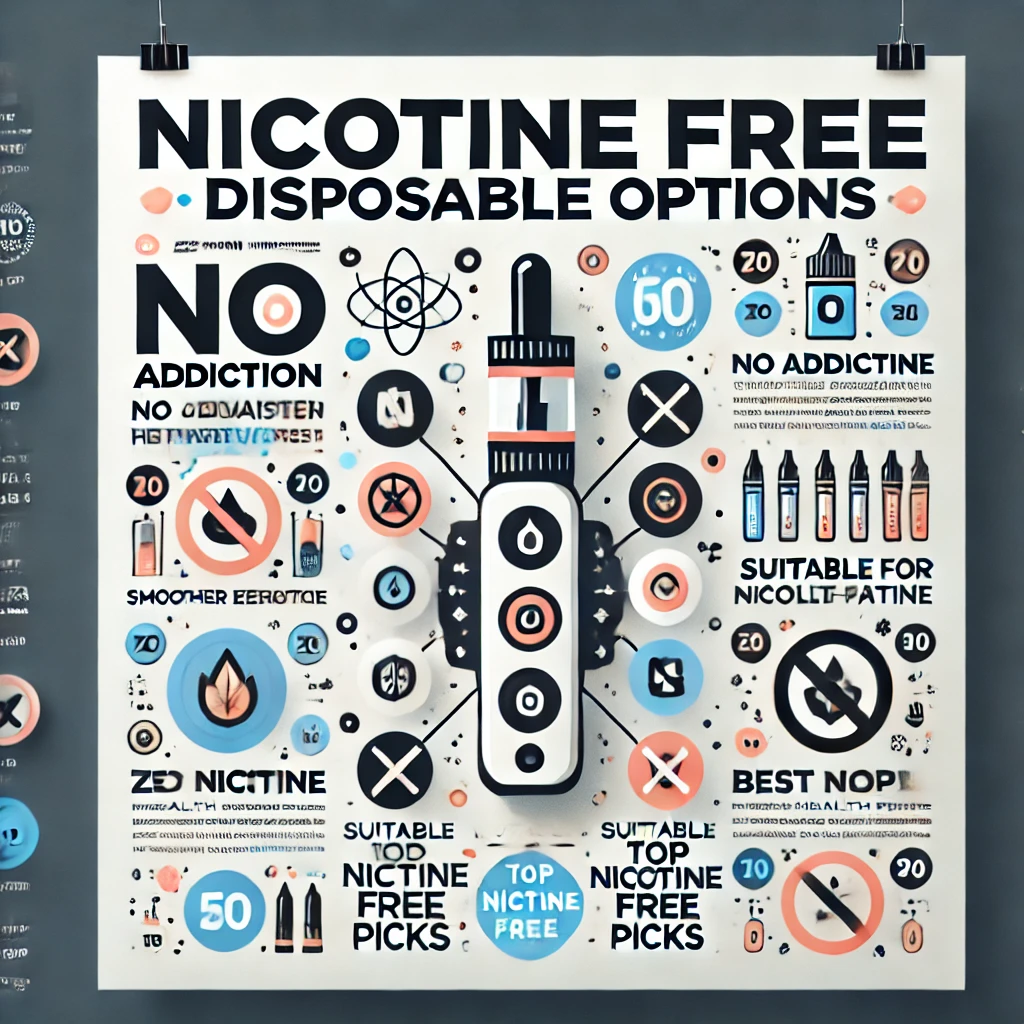 Nicotine Free Disposable Options